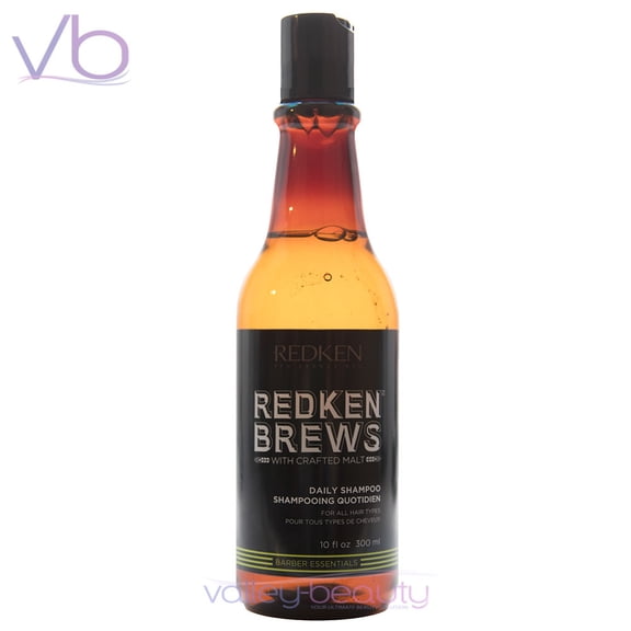 Redken Brews Daily Shampoo | All Hair Type Cleanser for Men, 300ml
