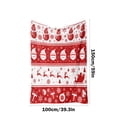 thumbnail image 3 of onlyliua para Interior/Exterior Manta Decorativa Navideña, Ligera y Cálida, de Franela de Lana, Cómoda y Suave Tanto para Hombres Como para Mujeres, 3 of 6