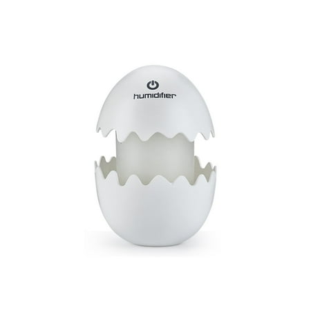 

OCDAY Fun egg humidifier night light mute touch desktop mini LED light humidifier