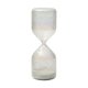 thumbnail image 1 of Reloj de arena de cristal con temporizador para niños y adultos, transparente y decorativo. 15 minutos, 1 of 9