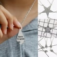 thumbnail image 3 of 5-piece Set Of Men And Women Stitching Choker Best Friend Alloy Pendant Letter Necklace Bff Friendship Between Five People, 3 of 10