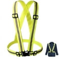 thumbnail image 4 of 1 Piece Adjustable Safety Security High Visibility Reflective Vest Gear Stripes Jacket, 4 of 10