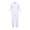 thumbnail image 4 of Cethrio Girls Cotton Outfit Sets, Casual Crew Neck Long Sleeve Two Piece Girls' Clothing Sets White Size 6, 4 of 6