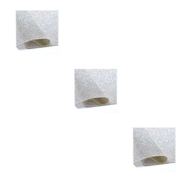 Cinta de diamantes de imitación de cristal, accesorios de ropa, pegatina, decoración presente, suministros para el hogar, cinta blanca ABcolor color AB blanco 6 cintas de doble cara 3piezas Advancent CBP223915