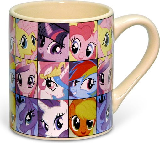 New My Little Pony Friendship is Magic Travel Cup 16 oz Mug ***MLP Brony 