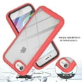 thumbnail image 6 of Dteck Shockproof Rugged Cell Phone Case with Screen Protector for Apple iPhone SE 2020/8/7/6s/6, Red, 6 of 6