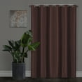 thumbnail image 5 of Better Homes & Gardens Simon Solid Textured Curtain Panel, Burgundy, 40" W x 84" L, 5 of 6