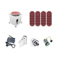 thumbnail image 1 of Mini Ponceuse à Disque pour Banc Rouleau de Ponçage Aiguiseur de Bord Électrique 7 Vitesses Variables Machine de Broyage Auto-Adhésive pour Banc, Grand Utilisation, 1 of 6