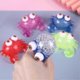 thumbnail image 3 of Crab squeeze toy flexible elastic anti-stress ball colorful pinch toy stress relief vent toy fidget squeeze decompression toy party gift KAESI, 3 of 5