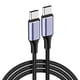 thumbnail image 2 of Cable de datos C a C, cable de carga rápida de 100 W, cable de datos PD de carga rápida de doble cabezal tipo C a tipo C, macho a macho, 100 W, 2 of 4