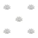 thumbnail image 2 of Billuyoard Flor de loto de cristal fino Cristales Flores Adornos para el hogar de la boda Type2 NO2, 2 of 6