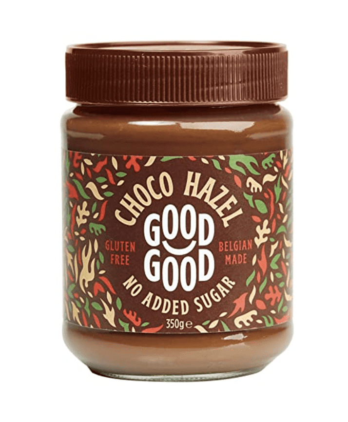 Good Good Belgian Choco Hazel Nut Butter - No Added Sugar, 12.34oz