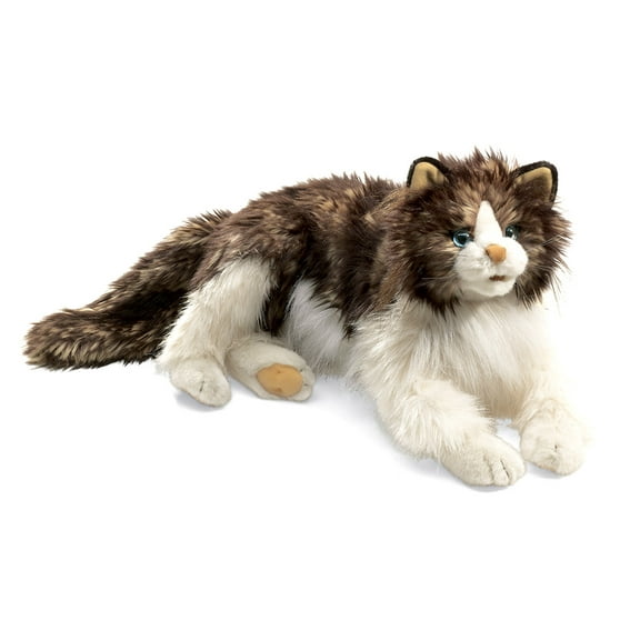 Hand Puppet - Folkmanis - Cat Ragdoll New Animals Soft Doll Plush Toys 2558