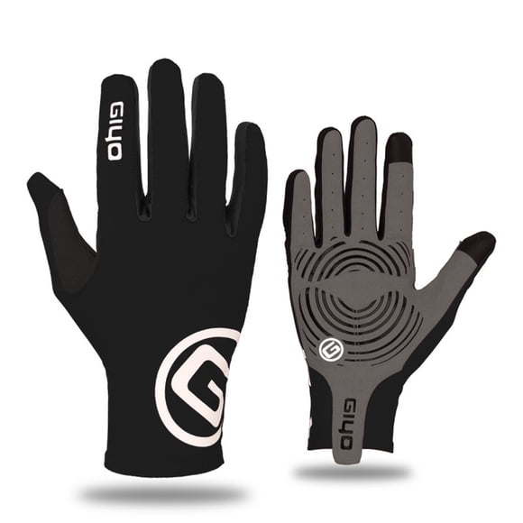 Boovnll Bicycle Accessories, Giyo Breathable Cycling Gloves Sliding Screen Slip Gel Pad Road Bike Full, Bike Accessories for Adult Bikes, Mountain Bike Accessories, Bike Accessories