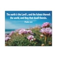 thumbnail image 3 of Scripture Walls Psalm 24:1 The Earth is The Lord's Bible Verse Canvas Christian Wall Art Ready to Hang Unframed, 3 of 18