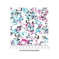 thumbnail image 4 of Rwraps Music Playful Notes Matte Vinyl Film Wrap 59in x 28ft Vinyl Vehicle Car Film Sheet Roll, 4 of 9