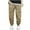 Khaki, variant on Pants for Men Mens Jogger Pants Cargo Casual Sweatpants Pant with Multi-Pockets Techwear Hip Hop Streetwear, Baggy Drawstring Tapered Hippie Loose Fit Trousers,M-4XL