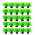 thumbnail image 1 of Tanque para Peces de Acuario plástico vívida decoración Ornamento Vegetal Verde Negro 20pcs, 1 of 1