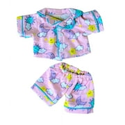 Plush Gear Sunny Days Pink Pajamas Soft Sleepwear Outfit for 6"-10" Plush Toy