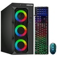 thumbnail image 2 of AQVIN Tour Préassemblé PC Gaming RGB avec Nouveau Moniteur 24 Pouces FHD [Intel Core i7 CPU] [32 Go RAM] [512 Go SSD] [AMD Radeon RX 550 4 Go] [Windows 10 Pro]-Reconditionné, 2 of 5