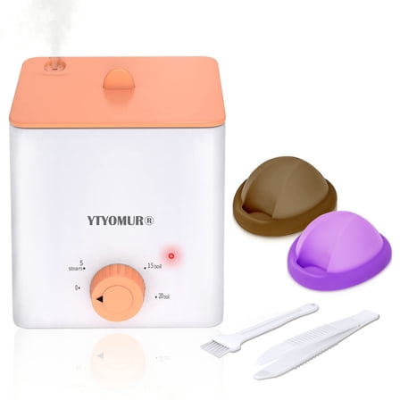 Menstrual Disc with Sterilizer- Menstrual Cup Sterilizer Steamer with 2 Soft & Reusable Period Disc, Menstrual Cups Period Cup Kit