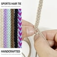 thumbnail image 7 of 2 Pack 25" Colorful Elastic Hair Ties, Hair Bands for Long Thick Curly Hair, Ponytail Holders for Women, Braided Hair Ties Scrunchies,for Swimming Diving Motorcycle Rides Skiing Surfing, 7 of 7