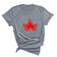 thumbnail image 3 of FAIWAD T-Shirt d'Été pour Femmes, Léger, Manches Courtes, Col Rond, Imprimé Graphique, Blouses Basiques, 3 of 3
