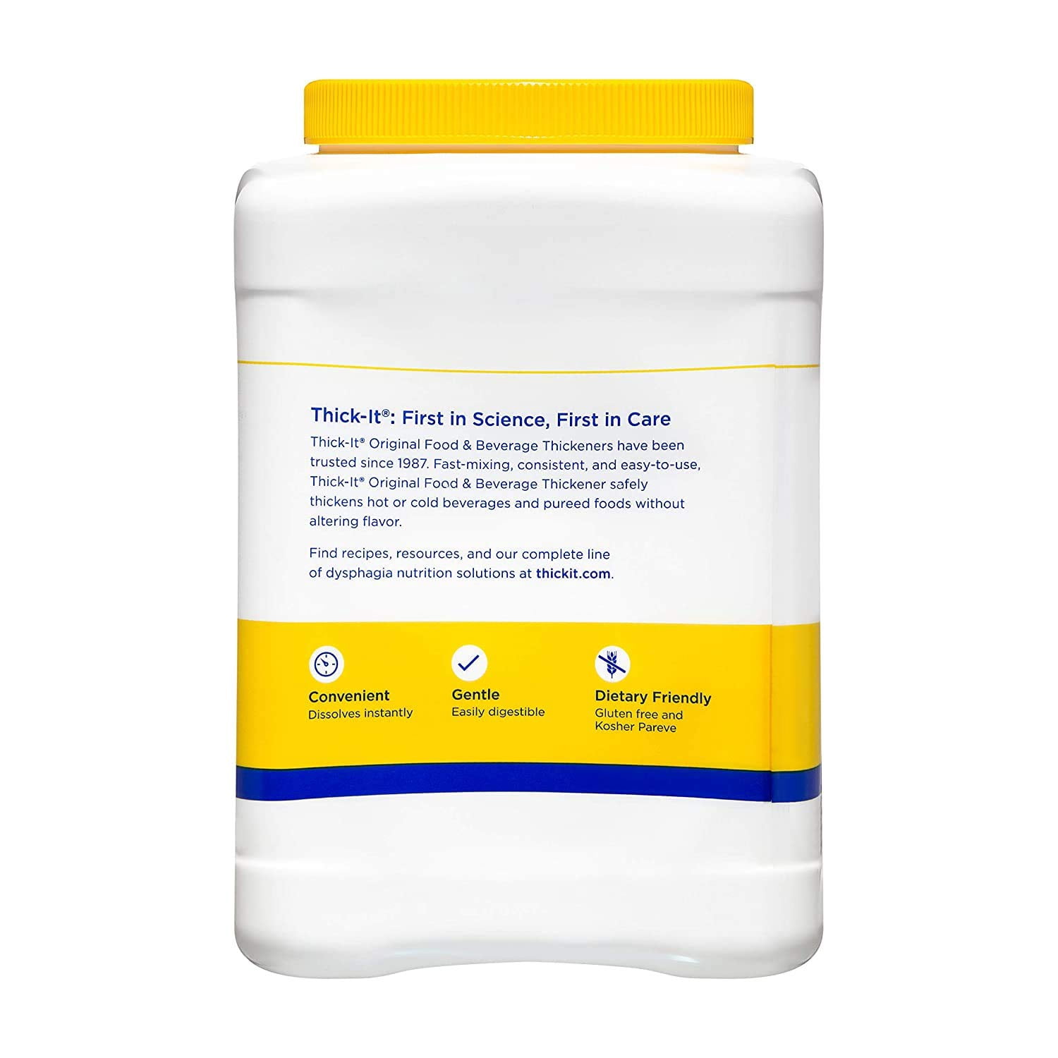 Food & Beverage Thickener, Original, 36 Oz Canister (Pack of 2)