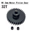 thumbnail image 2 of M1 5mm Rc Motor Gears Acero al carbono 23t-34t Piñón de metal para 1/8 Rc Buggy Truck JShteea El nuevo, 2 of 8