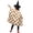 Halloween Pumpkin Lantern Pattern, variant on Teens Halloween Witch Hat Cape Costume Set,Halloween Rainbow Ghost Flower Wizard Witch Cloak for Cosplay Party Fancy Dress, 31 ''x 27''