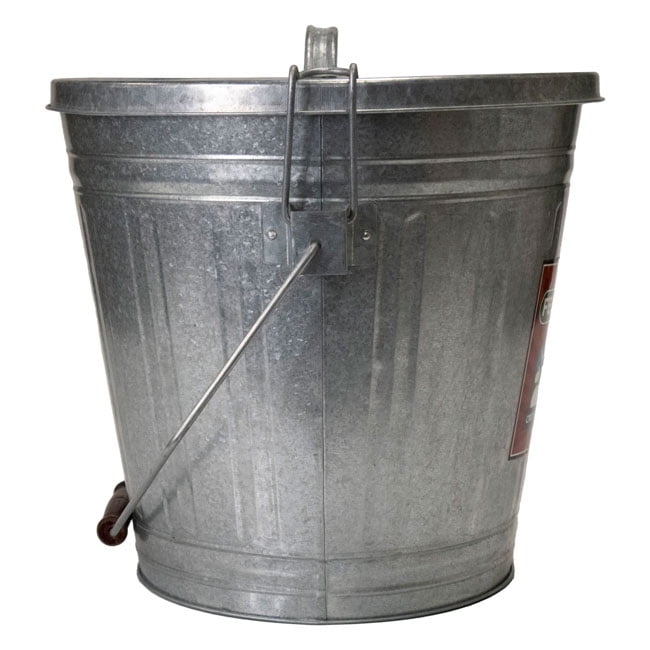 Woodlink 25 lb Large Metal Bird Seed Storage Container with Locking Lid