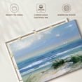 thumbnail image 6 of Elephant Stock Coastal Breezes Wall Art - Horizontal Canvas Wall Art - Living Room Wall Decor - Beach Canvas - Gray And Blue Decor By Sally Swatland - 12" x 8", 6 of 8