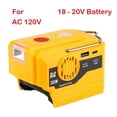 thumbnail image 2 of 18V Battery Outdoor Portable Inverter 200W AC 120- Modified Sine Wave Power Adapter ,Easy to Use, 2 of 7