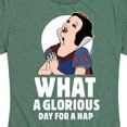 thumbnail image 3 of Disney Princess - Snow White Nap - Women's Short Sleeve Graphic T-Shirt, 3 of 5