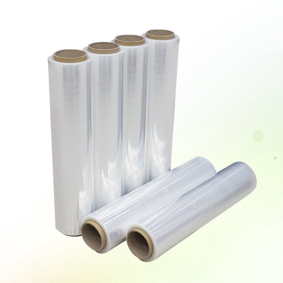 OULII 1 Roll Clear Packaging Film Stretch Wrap for Protective Packaging Moving