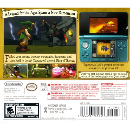 Experience the Ocarina of Time: Master Quest on 3DS – Reality Breached