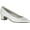 Silver Satin, variant on Prim Pumps (Women)