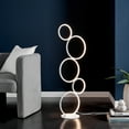 thumbnail image 3 of Lite Source Ls-83755 Fedora 45" Tall Led Novelty Floor Lamp - Silver, 3 of 7