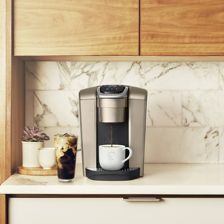 Keurig - K-Elite Single-Serve K-Cup Pod Coffee Maker - Brushed Gold