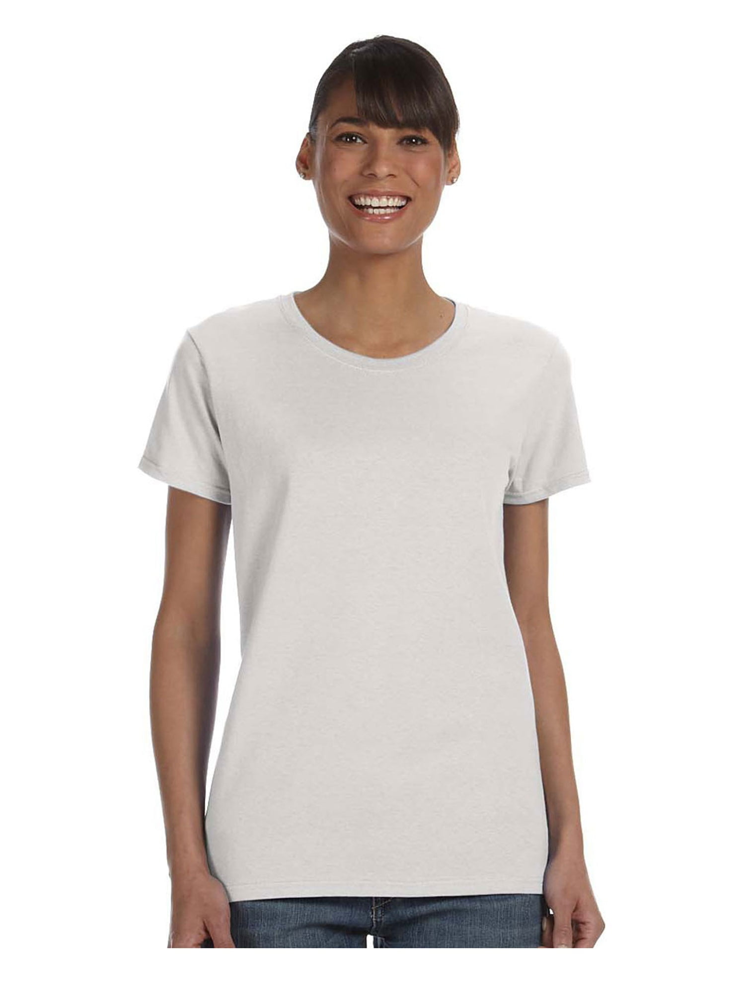 Gildan Women's Heavy Taped Neck Comfort Jersey TShirt, Style G5000L