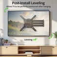 thumbnail image 2 of MountLiving Full Motion Corner TV Wall Mount for 32-65 inch TVs, holds up to 80 lbs, Max VESA 400x400mm, 29.02 inch Long Extension Arm, 2 of 7