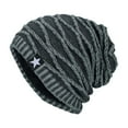 thumbnail image 1 of Winter Solid Color Man Hat Knitted Beanie Ski Cap Warm Keeper Fashion Gift, 1 of 10