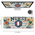 thumbnail image 2 of Mouse Pad When You're a Nurse Neoprene Office Mouse Mat - Square Shape, 2 of 6