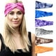 thumbnail image 3 of Minnieouse Diadema deportiva Elástico Tie Dye Fitness Yoga Bandas para el cabello Secado rápido Multicolor Accesorios para peinados para tenis Baloncesto Accesorio para el cabello Azul Minnieouse AP008818-05, 3 of 6