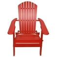thumbnail image 1 of Leigh Country Leigh Country TX 39012 Chaise Adirondack Pliante Rouge, 1 of 3