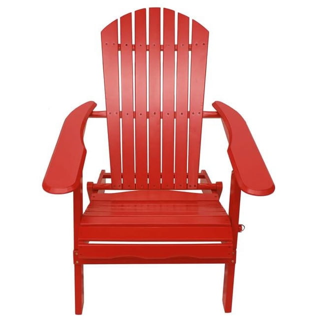 Leigh Country Leigh Country TX 39012 Chaise Adirondack Pliante Rouge