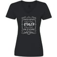 thumbnail image 3 of Inktastic Limited Edition 1969 One of a Kind Women's V-Neck T-Shirt, 3 of 5