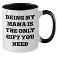 thumbnail image 2 of Amangny Funny Mama Quotes Two Tone Coffee Mug Gift from Family on Birthday, 2 of 5