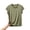 Army Green, variant on Plus Size Womens Pajamas Casual Loose Breathable Short Sleeve Crew Neck Soft Polka Print Sleep Shirt