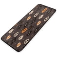 thumbnail image 7 of GZHJMY Happy Halloween Pattern Kitchen Rugs, 39"x20",Non Slip Washable Cushioned Carpets Polyester AntiFatigue Comfort Porch Floor Mat Doormat Halloween Decoration, 7 of 7
